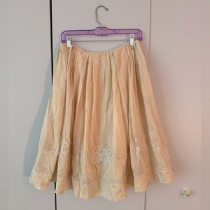 Robert Rodriguez Lace Skirt